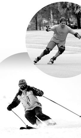 горнолыжная техника на роликах горнолыжная техника на роликах