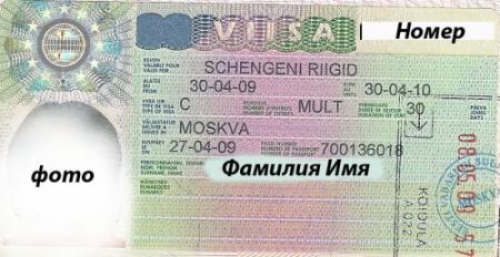 шенгенская виза